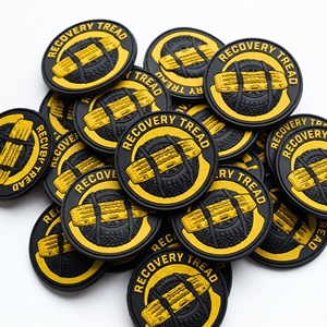 Parches de Goma para Barra de Dirección, Emblemas Redondos de PVC Suave para Chaquetas, Bolsas y Ropa de Trabajo Automotriz, Directo de Fábrica - Product Image 6