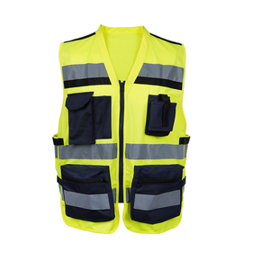 Gilet de sécurité haute visibilité personnalisé pour homme, gilet de travail réfléchissant de haute qualité pour l'hiver – Meilleures ventes - Product Image 3