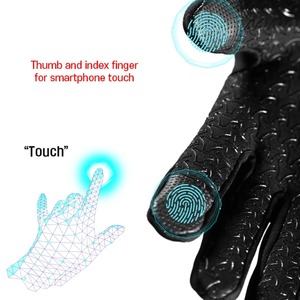 Gants de gardien de but Premium Negative Cut en latex naturel, gants de football professionnels unisexes pour les professionnels - Product Image 3
