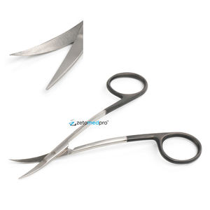 Tijeras SuperCut Micro La Grange Fabricadas con Acero Inoxidable de Alta Calidad, Tijeras Quirúrgicas Curvas Afiladas para Oftalmología - Product Image 1