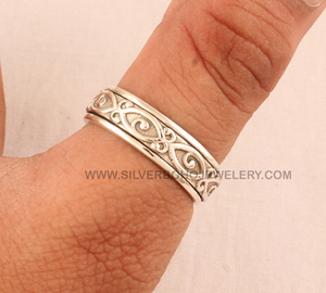 Wholesale 925 <b>Sterling</b> <b>Silver</b> Band <b>Ring</b> Plain Minimalist Wedding Band Stackable Finger <b>Ring</b> for Women and <b>Men</b> 2026 Jewelry Trend - Product Image 3