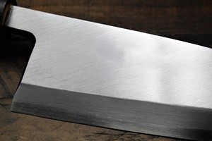 Cuchillo de Chef Moderno Forjado a Mano Personalizado, Hoja de Acero Inoxidable de 8 Pulgadas de Largo, Mango Ambidiestro de Cuerno y Madera, Grosor de 3.0 mm, Extra - Product Image 3