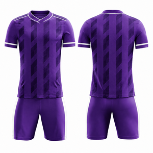 Ensemble de maillots de football unisexes personnalisés avec impression de nom - Sublimation respirante, séchage rapide, extensible dans les 4 sens, vêtements d'entraînement de football - Product Image 5
