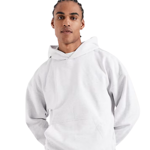 Men Fleece Pullover Hoodie Tracksuit Set Straight Leg <b>Trousers</b> Relaxed Fit Kangaroo Pocket Casual Winter Two Piece Lounge Outfit - Product Image 3