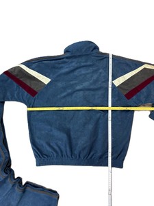 Chándal Azul para Niños, Manga Larga, Cierre de Cremallera, Diseño Deportivo, Bloques de Color, Bolsillos Laterales, Ropa de Otoño, 100% Poliéster, Corte Regular - Product Image 5