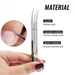 Tijeras profesionales para cutículas para el cuidado preciso de las uñas, herramienta de manicura de acero inoxidable para uso en salón y en el hogar - Product Image 2