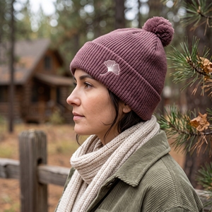 DUMELA INTERNATIONAL Unisex <b>Beanie</b> Hat 100% Acrylic Cuffed <b>Green</b> Embroidered Casual Winter Warm Adult Daily Outdoor Street Style - Product Image 6