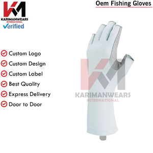 OEM Custom Logo Fishing Gloves Waterproof Anti <b>Slip</b> Breathable Quick Dry Full Finger Protective Gloves For Freshwater - Product Image 5