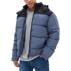 OARH INT INDUSTRY <b>Men's</b> Waterproof Windproof Breathable Eco-Friendly Puffer <b>Jacket</b> Hood Zipper Closure 100% Polyester Winter - Product Image 1