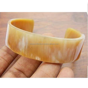 Pulsera de Cuerno de Búfalo Ajustable de Primera Calidad, Ecológica, Estilo Abierto, Joyería Hecha a Mano, Diseños Únicos Pulidos para Uso Diario - Product Image 6