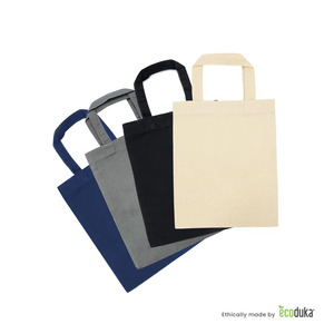 Reusable Cotton Plain Tote <b>Bag</b> | Long Handle Plain Shopping Carry <b>Bag</b> | Multicolor Grocery Retail Promotional Business Gift Tote - Product Image 5