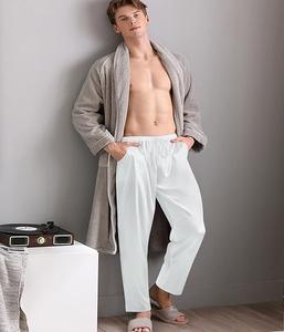 กางเกงขายาวผู้ชายคุณภาพสูง สวมใส่สบาย ทรงตรง ยางยืด ปรับได้ น้ำหนักเบา คลาสสิก ใส่ได้พอดีตัว สีสันตามสั่ง - Product Image 5