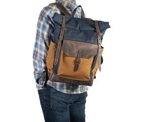 Mochila de Viaje de Lona Impermeable y Resistente, Mochila Deportiva de Gran Capacidad para Uso Diario - Product Image 6