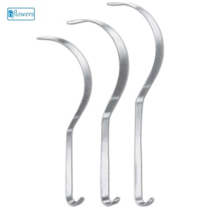 ชุดเครื่องมือผ่าตัดแบบใช้มือ 6flowers Stainless Steel Deaver Retractors สำหรับการผ่าตัดทั่วไป ได้รับการรับรองมาตรฐาน Class I CE - Product Image 1