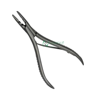 Best Quality Hair Extension <b>Tools</b> Plier Black Handle Pre Bonded Hair Extension Professional Salon Hair Extension <b>Makeup</b> <b>Tools</b> - Product Image 3