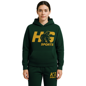 เสื้อฮู้ดดี้สีดำแบบสั่งทำพิเศษ HULKGRIP สไตล์สตรีทแวร์สำหรับทุกเพศ น้ำหนักเบา ระบายอากาศได้ดี เหมาะสำหรับฤดูร้อน เอวยางยืด ผลิตจากผ้าโพลีเอสเตอร์/คอตตอนผสม ทรงหลวมแบบครอป - Product Image 2