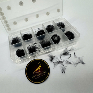 ขนตาปลอมขายส่ง Vietkinglash จำหน่ายอุปกรณ์ต่อขนตาสำเร็จรูป แบรนด์ส่วนตัว พัดขนตาสำเร็จรูปแบบวอลลุ่ม - Product Image 3