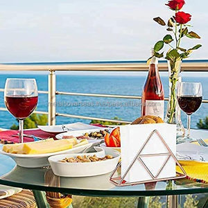 Support de serviette en métal pour table à manger, comptoir de cuisine et table de restaurant, porte-serviettes décoratif pour la maison - Product Image 6