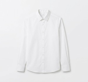 Men's Black Poplin Dress Shirt Full Sleeve Turn-<b>down</b> Collar Regular Fit Solid Color Autumn Wear - Product Image 2
