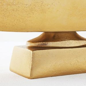 Cuencos Decorativos de Aluminio Chapado en Oro para Decoración del Hogar, Accesorios Decorativos Elegantes para Mesa y Estantes, Cuencos Dorados - Product Image 4