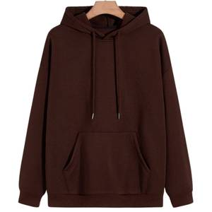 Sudadera con Capucha Amarilla para Hombre, Corte Regular, Color Sólido, Estilo Casual para Otoño, Diseño con Bolsillos, Tejido de Punto 100% Algodón - Product Image 5