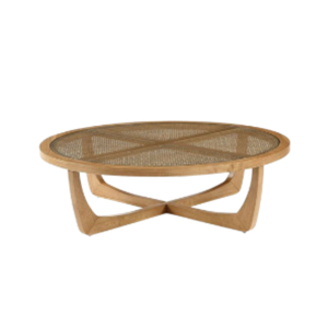 Living Room Coffee Table Round Shape Home Furniture Teak Wood Materials Manufacturing In Indonesia - Product Image 2