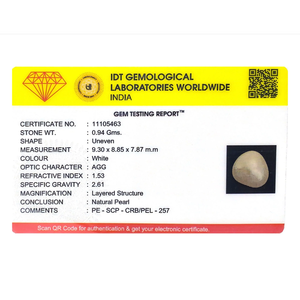 Stunning 4.7 Carat Keshi Pearl Loose Gemstone for Fine Jewelry - Product Image 4