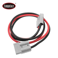 Kabel Konektor Arus Tinggi 50A 8AWG Kabel Daya Baterai 0.3m‑10m Kabel Harness Steker Jantan ke Jantan untuk Baterai Penyimpanan Tenaga Surya RV