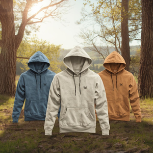 เสื้อฮู้ดกันน้ำแบบสวมหัว ผลิตจากผ้าฟลีซผสมโพลีเอสเตอร์/ไนลอนเนื้อนุ่ม สำหรับฤดูหนาว ปักลายดิจิทัล เป็นมิตรต่อสิ่งแวดล้อม รับผลิตแบบ OEM/ODM - Product Image 6