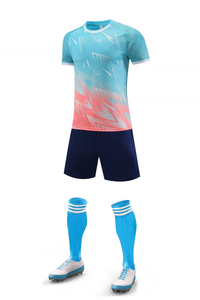 Ropa Deportiva Transpirable OME 100% Poliéster, Diseño Personalizado por Sublimación, Camiseta de Fútbol de Manga Corta, Uniforme de Fútbol para Hombre - Product Image 4