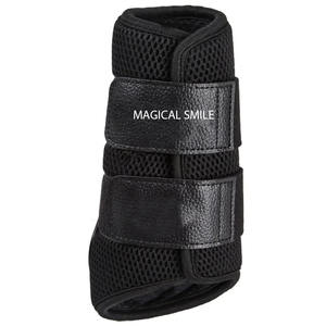 Botas de protección para caballos, moldeadas y rígidas, sin acumulación de calor gracias a la tela de malla 3D, lavables a máquina a 30 grados. - Product Image 2