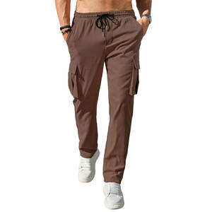 Pantalones Cargo para Hombre Talla Grande, Pantalones Cargo para Uso en Exteriores, Pantalones Cargo Hechos 100% de Algodón - Product Image 1