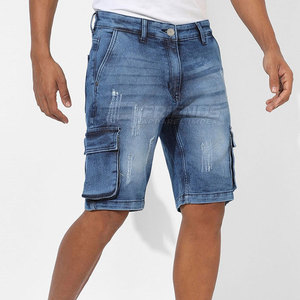 Shorts décontractés unis au-dessus du genou, service OEM, design tendance, légers, 100 % coton, respirants et confortables pour les activités de plein air par temps chaud - Product Image 4