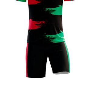 Conjuntos de uniformes de fútbol deportivos para hombre transpirables de poliéster liso personalizado de alta calidad, conjunto de Jersey de ropa de fútbol, conjuntos de Jersey de fútbol - Product Image 5