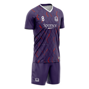 Conjunto de Uniforme de Fútbol Transpirable de Secado Rápido de Alta Calidad Más Vendido, con Manga Corta y Logotipo Personalizado - Product Image 1