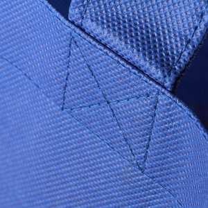 Sac bleu en forme de T à clipser_Sac fourre-tout écologique non tissé - Product Image 3