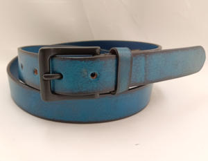 Cinturón Casual de Cuero Genuino Hecho a Mano, Elegante y Moderno, de Bajo Precio, Duradero, para Hombre, Uso Diario, Hebilla de Acero Suave de Primera Calidad - Product Image 1