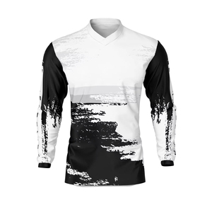 Maillot de VTT imprimé sans couture de haute qualité pour hommes et femmes, léger, respirant, vêtements de sport OEM ODM - Product Image 2