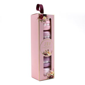 Mayoristas Etiqueta privada OEM Hecho a mano de lujo Spa Organic Macarons Bath Bomb Gift Set Organic Kids Bath Bomb Set OEM - Product Image 5