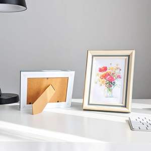 Elegant Resin Desk <b>Photo</b> Frame Collection Handmade Wall <b>Mount</b> with Vertical Orientation and Letterpress Printing - Product Image 1