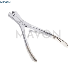 Rongeur para Huesos Ruskin de 19 cm y 5 mm, Instrumentos Ortopédicos Quirúrgicos de Acero Inoxidable, Cortador de Huesos Manual de Doble Acción con Certificación CE - Product Image 5