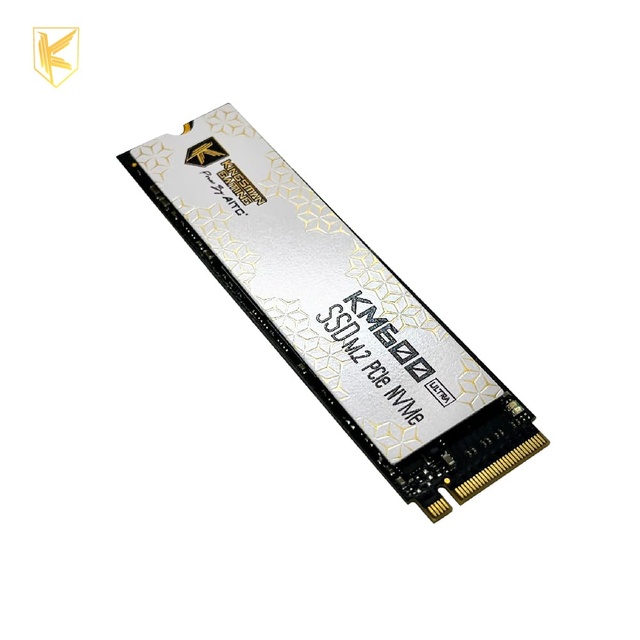 [KINGSMAN AITC] Internal PCIe Gen3x4 SSD 512GB M.2 NVMe 1.4 DRAMless with Aluminium Alloy Shell