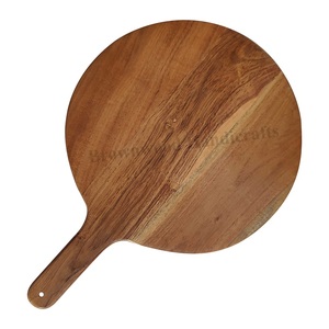 Tabla de Cortar de Madera de Acacia 100% Natural, Diseño Único Hecho a Mano, de la Mejor Calidad, para Cortar Verduras y Frutas en la Cocina - Product Image 1