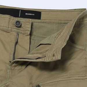 Pantalones Cargo de Mezclilla Elástica Ajustada para Hombre, de Alta Calidad, con Diseño Rasgado, Pierna Recta, Cintura Flexible y Cómoda, Venta al Por Mayor - Product Image 6