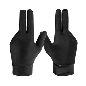 Gants de snooker à trois doigts Geo Brothers de haute qualité en polyester/lycra, antidérapants, protection UV pour hommes et femmes, ventes estivales - Product Image 1