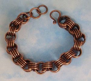 Adjustable Copper Healing <b>Bracelet</b> With Smooth Finish For Wellness Fashion And Everyday Jewelry Accessories - Product Image 1