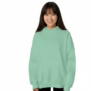 Sudadera con Capucha de Corte Holgado, Cálida y Acogedora, de Felpa, para Uso Diario Informal, Sudadera Personalizada al por Mayor, de Algodón, de Secado Rápido y Transpirable - Product Image 5