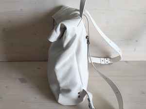 Mochila de Piel Auténtica con Parte Superior Enrollable, Mochila Deportiva de Viaje para Hombre, Bolsa para Portátil de Piel de Vaca, Mochila Resistente para Senderismo LTBP-0128 - Product Image 2