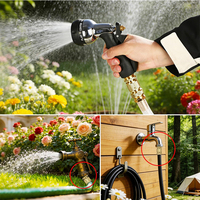 Raccord rapide en laiton forgé durable avec filetage mâle 3/4 pouce, norme ANSI, pour outils de jardin, lavage de voitures, connexion de tuyau d'eau métallique