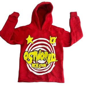 Sweat-shirt à Capuche Imprimé Lettre Surdimensionné pour Homme, Streetwear Vintage, Grande Taille, Sweat à Capuche pour Homme - Product Image 1